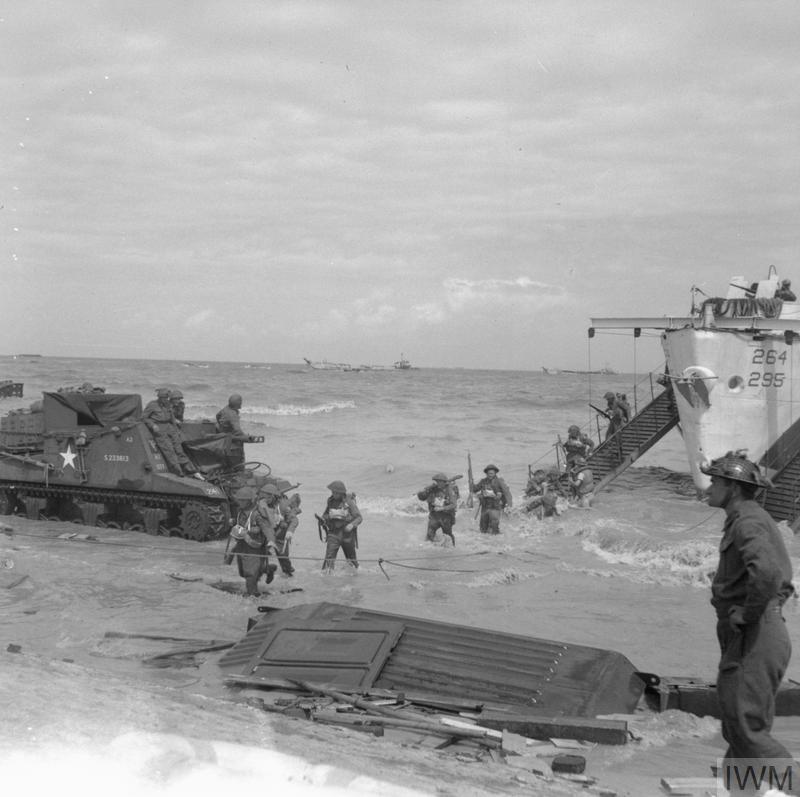 Gold Beach with the Essex Yeomanry