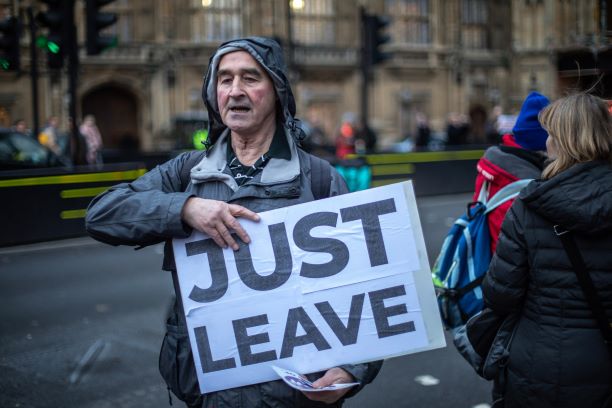 Just Leave Poster