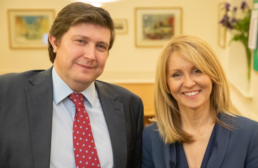 with Esther McVey