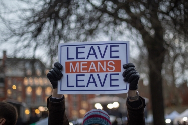 Leave Means Leave Placard